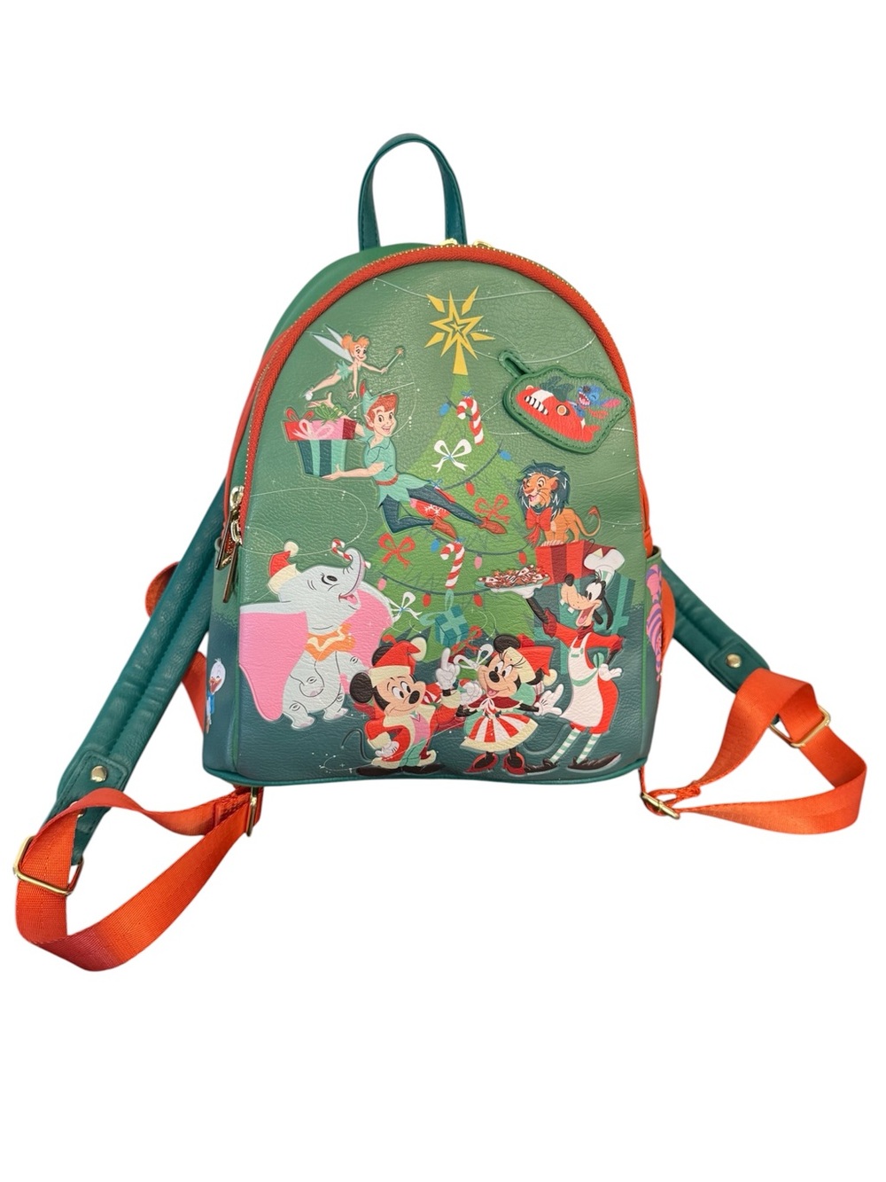 Disney Parks X Loungefly 2023 Classic Christmas Glow In Dark Holiday Backpack